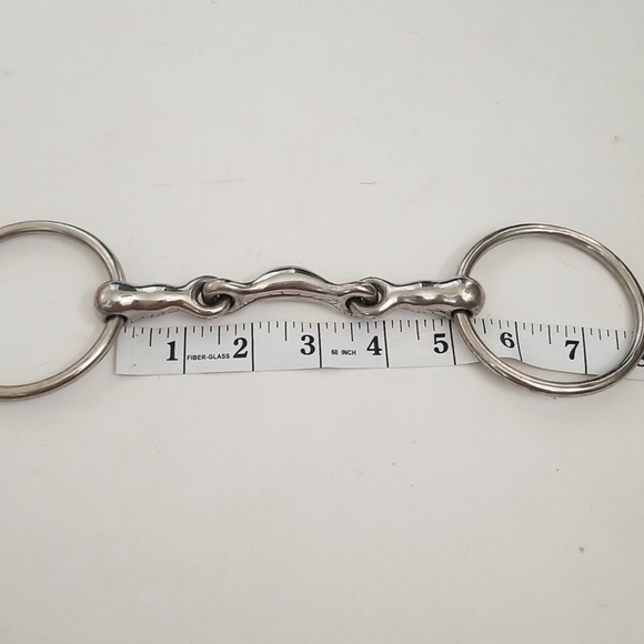 Toklat Loose Ring with Quarter Moon Mouthpiece Bit 5" - Picture 4 of 5